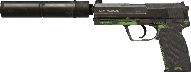 USP-S | Para Green (ถลอกปอกเปิกจากการรบ)