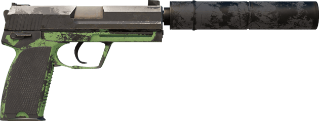 Preview image 2 of USP-S | Para Green (มีรอยถลอกอย่างมาก)