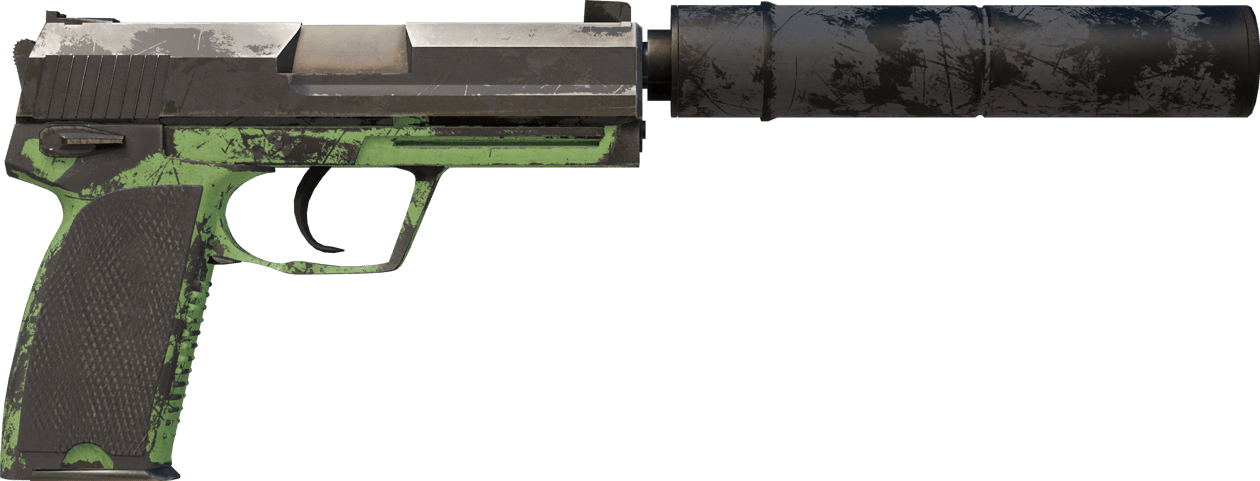 Preview image 2 of USP-S | Para Green (Well-Worn)