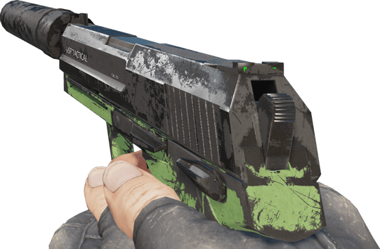 Preview image 3 of USP-S | Para Green (มีรอยถลอกอย่างมาก)