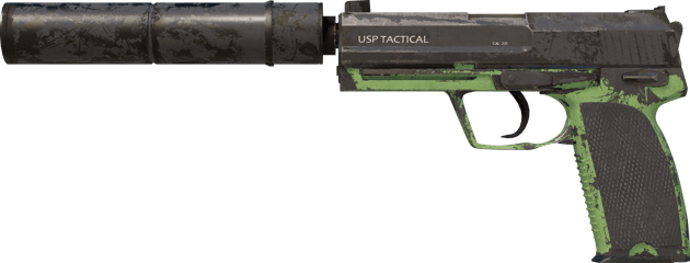 USP-S | Para Green (มีรอยถลอกอย่างมาก)