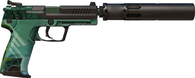 Preview image 2 of USP-S | PC-GRN (FT - Qua thực chiến)