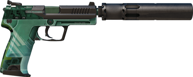 Preview image 2 of USP-S | PC-GRN (Vähän käytetty)