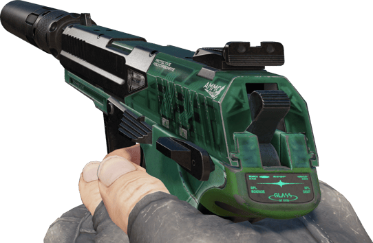 Preview image 3 of USP-S | PC-GRN (มีรอยถลอกอย่างมาก)