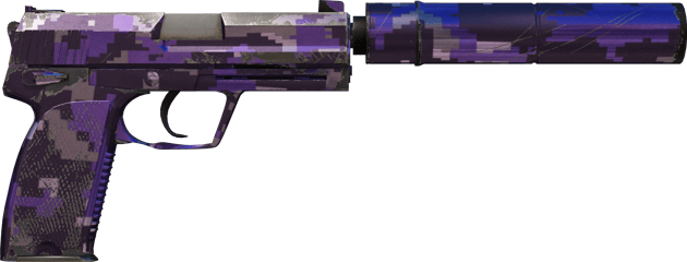 Preview image 2 of USP-S | Violettes DDPAT (Einsatzerprobt)