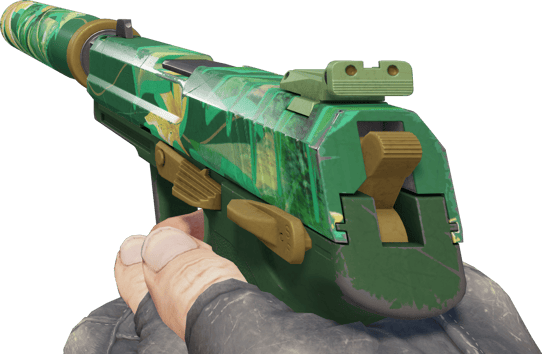 Preview image 3 of USP-S | Tropical Breeze (ผ่านการทดสอบภาคสนาม)