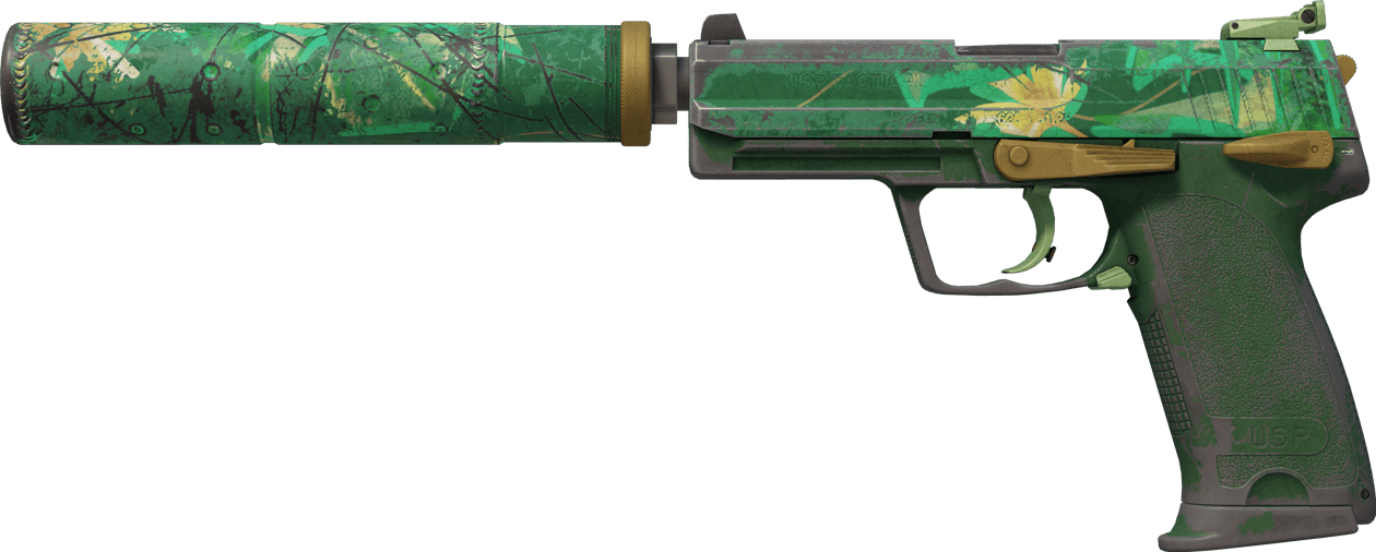 Preview image 1 of USP-S | Brisa tropical (Bastante desgastado)