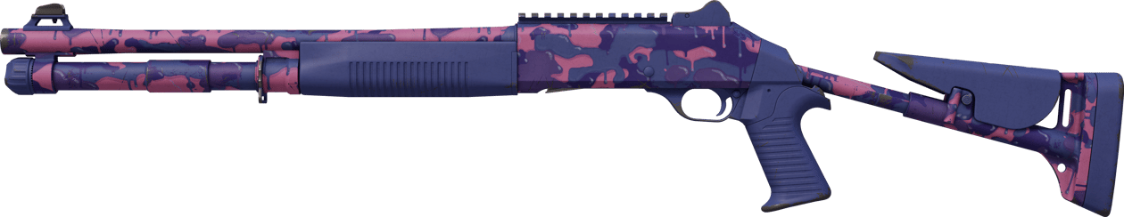 Preview image 1 of XM1014 | Kamuflaż gumy z muru (po testach bojowych)