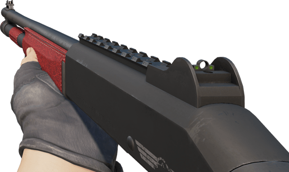 Preview image 3 of XM1014 | 紅色皮革 (戰場實測)