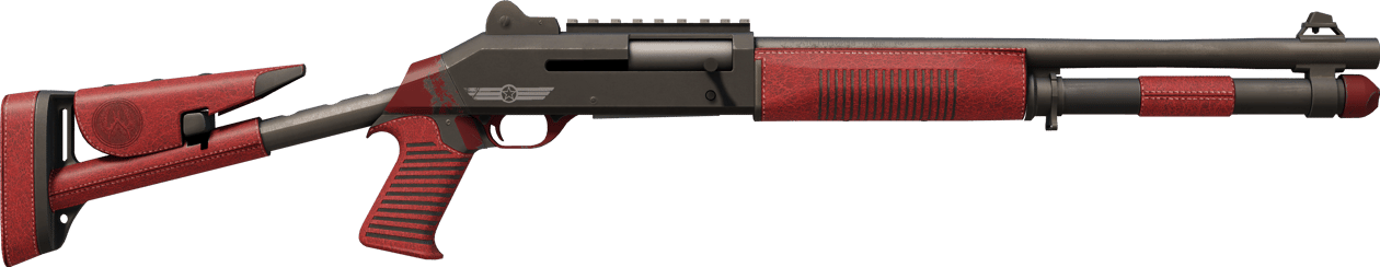 Preview image 2 of XM1014 | Cuir rouge (Très peu usée)