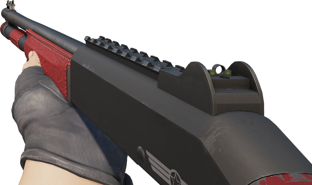 Preview image 3 of XM1014 | Cuir rouge (Très peu usée)