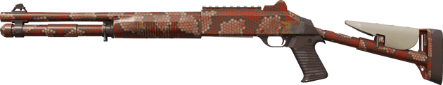 XM1014 | Red Python (มีรอยถลอกเล็กน้อย)