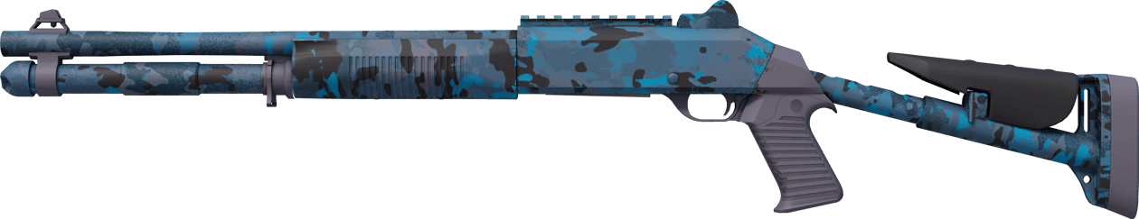 Preview image 1 of XM1014 | 蔚蓝多变迷彩 (崭新出厂)