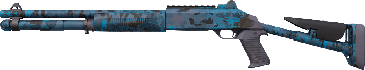 Preview image 1 of XM1014 | VariCamo Blue (Com Pouco Uso)