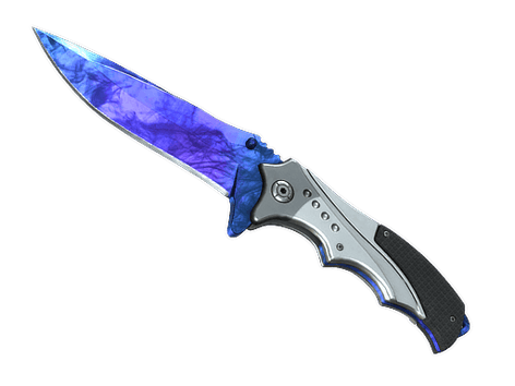 ★ StatTrak™ Coltello Nomade | Doppler Sapphire (Nuovo di fabbrica)