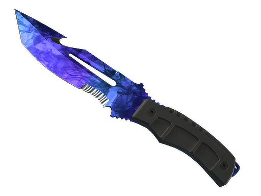 Preview image 1 of Faca de Sobrevivência (★) | Doppler Safira (Factory new)