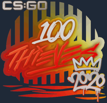 Sticker | 100 Thieves | CRM 2020
