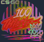 Sticker | 100 Thieves (Holo) | 2020 RMR