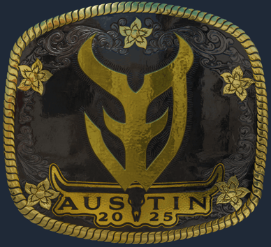 Sticker | 3DMAX（金色）| 2025年奥斯汀锦标赛