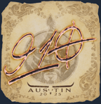 Sticker | 910 | Austin 2025