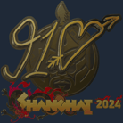 Sticker | 910 (Gold) | Shanghai 2024 Sticker | 910 (Gold) | Shanghai 2024 image