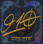 Sticker | 910 (Holo) | Austin 2025
