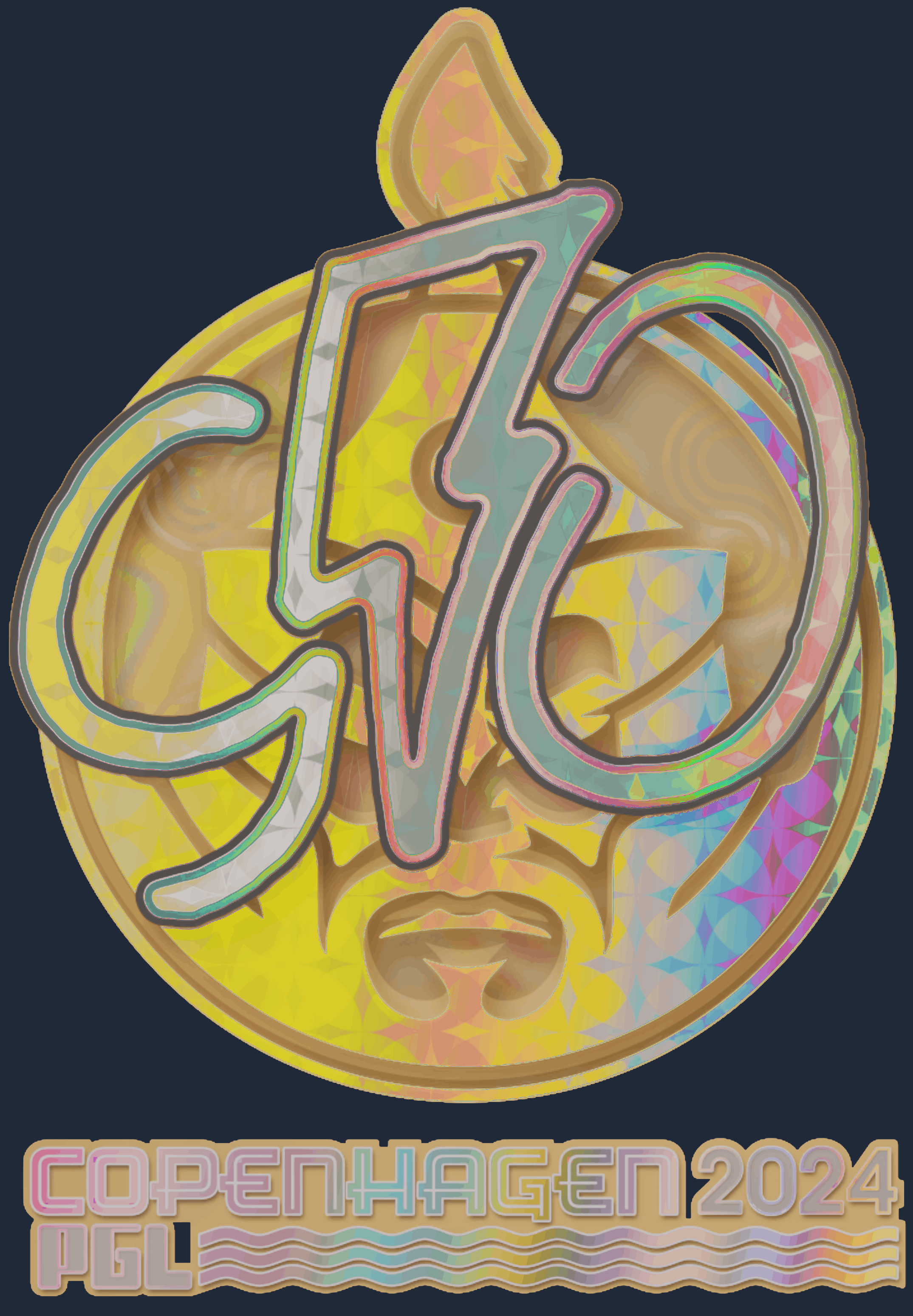 Sticker | 910 (Holo) | Copenhagen 2024