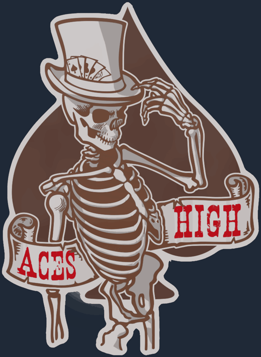 Preview image 2 of Sticker | Aces High (Holo)