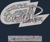 Sticker | acoR (Glitter) | Copenhagen 2024
