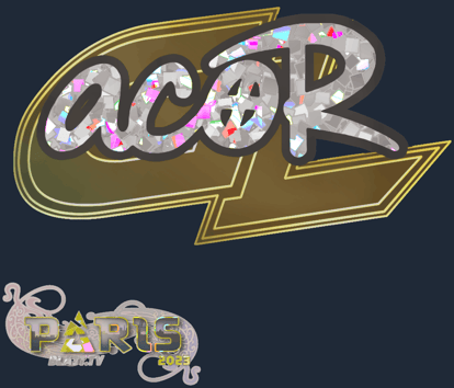 Sticker | acoR (Glitter) | Paris 2023