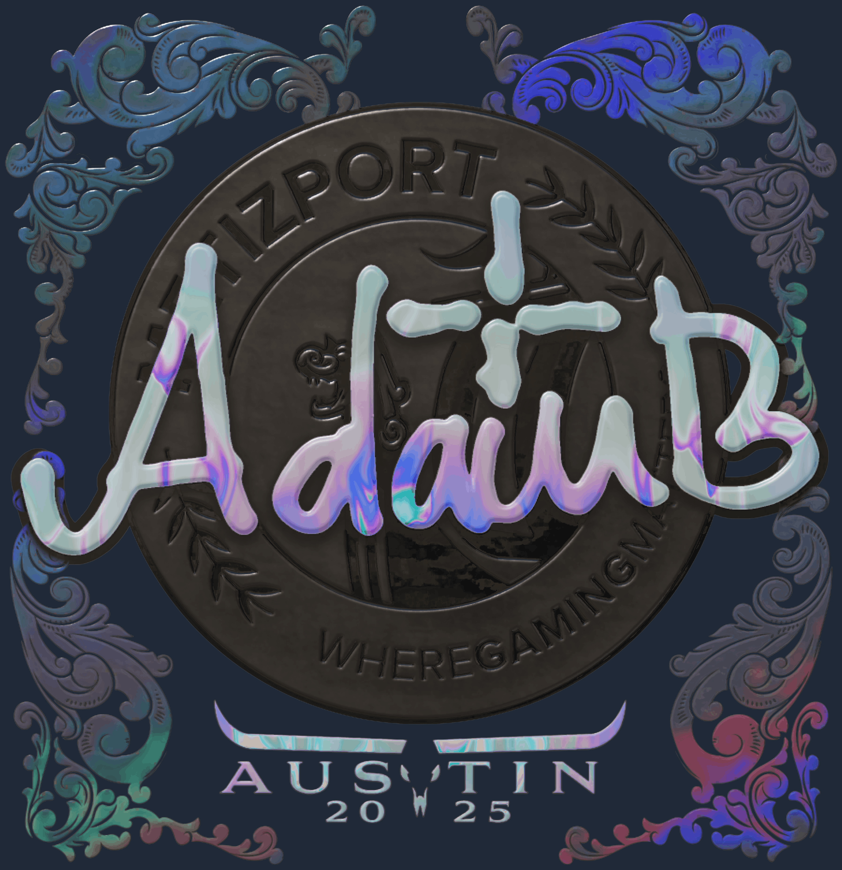 Sticker | adamb (Holo) | Austin 2025