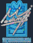 Sticker | adamS (Glitter) | Copenhagen 2024
