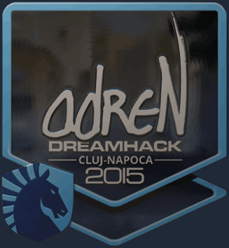 Sticker | adreN (Foil) | Cluj-Napoca 2015