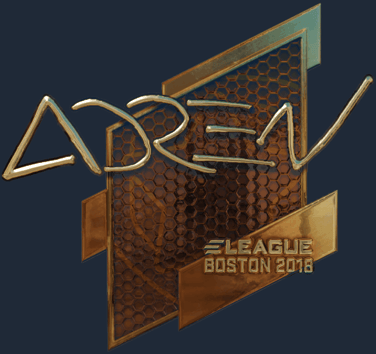 Sticker | AdreN (Gold) | Boston 2018