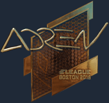 Sticker | AdreN (Gold) | Boston 2018