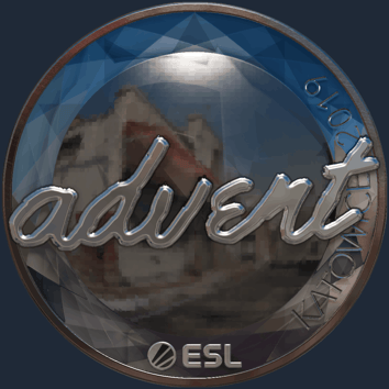 Sticker | advent (Foil) | Katowice 2019