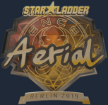 Sticker | Aerial (Gold) | Berlin 2019