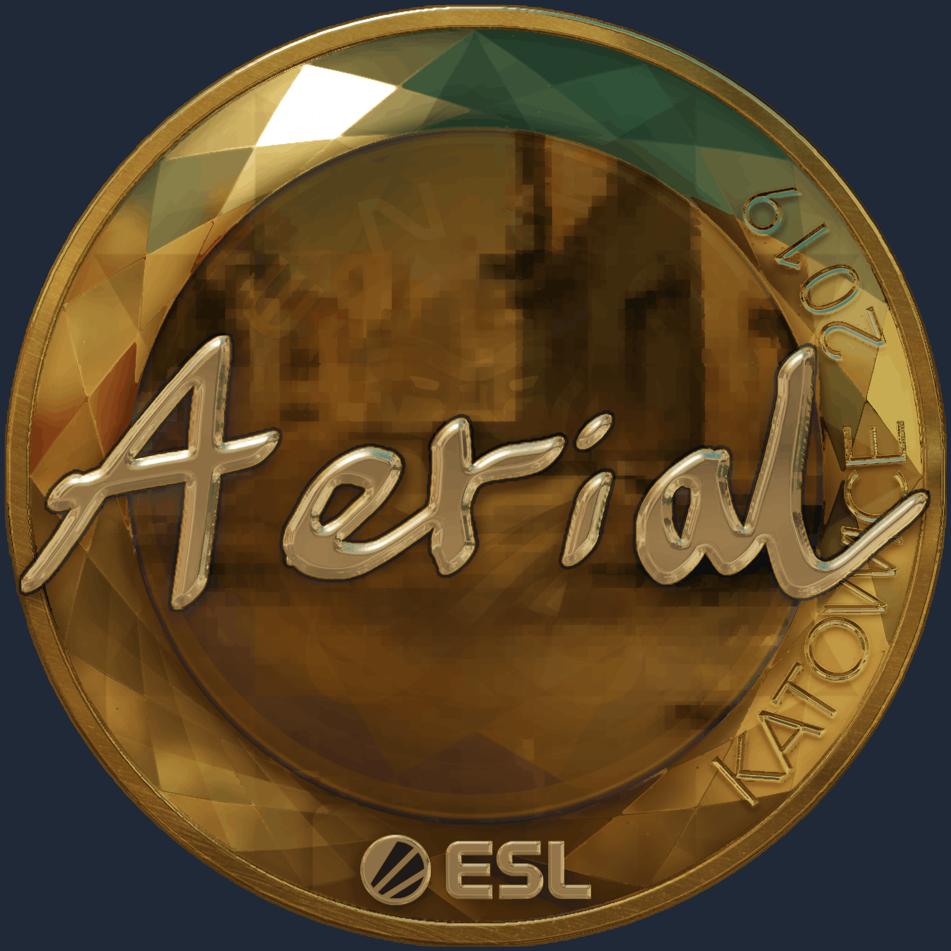 Sticker | Aerial (Gold) | Katowice 2019