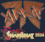Sticker | afro (Glitter) | Shanghai 2024