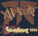 Sticker | afro (Holo) | Shanghai 2024