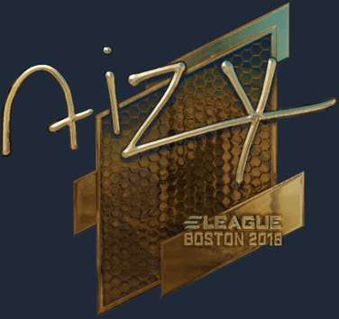 Sticker | aizy (dorada) | Boston 2018