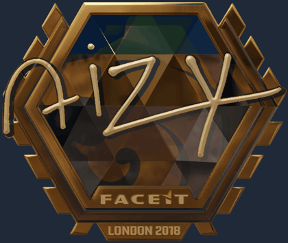 Sticker | aizy (dorada) | Londres 2018