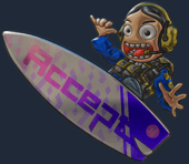 Sticker | Akihabara Accept Surf Ava