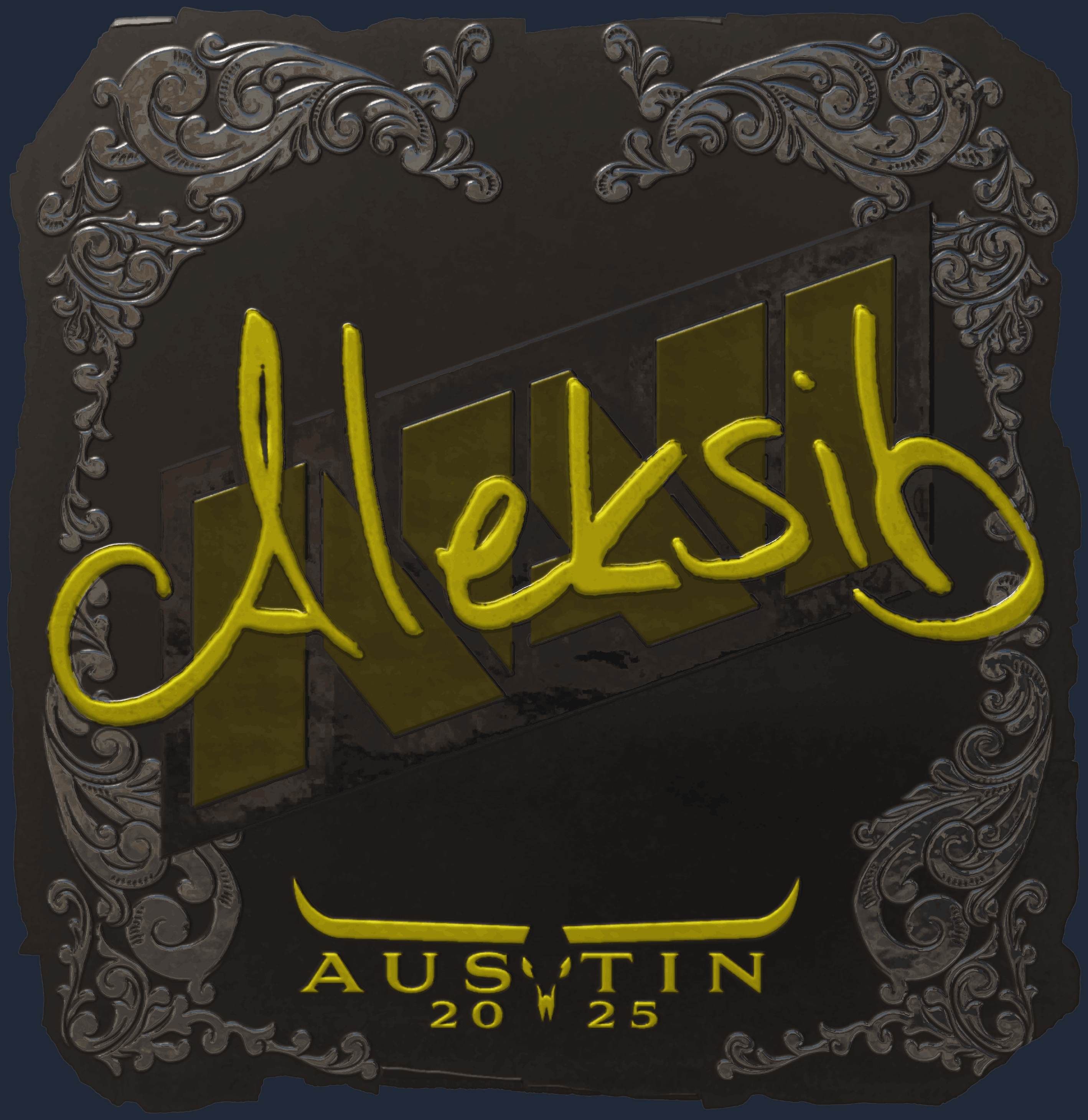 Sticker | Aleksib (Foil) | Austin 2025