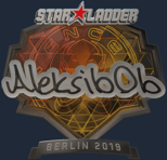 Sticker | Aleksib (Foil) | Berlin 2019