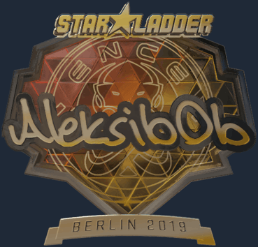 Sticker | Aleksib (dorada) | Berlín 2019