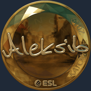 Sticker | Aleksib (dorada) | Katowice 2019