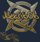 Sticker | Aleksib (Gold) | Paris 2023 image