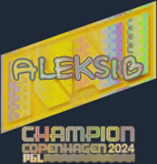 Sticker | Aleksib (Holo, Champion) | Copenhagen 2024