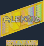 Sticker | Aleksib (Holo) | Copenhagen 2024